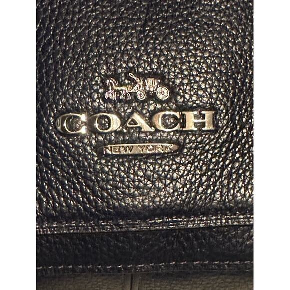 Coach Jes Messenger F76698 Crossbody Pocketbook Purse Blue - Picture 3 of 14